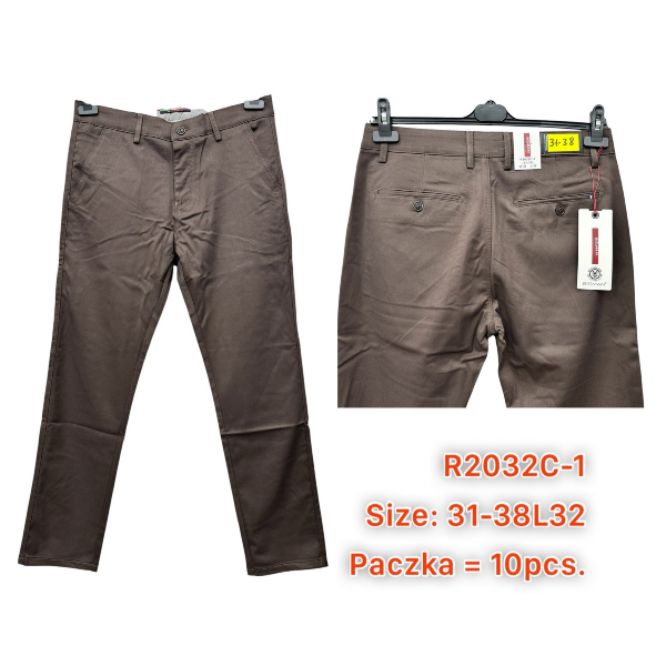 Spodnie męskie jeans Roz 31-38, 1 Kolor .Paczka 10 szt